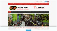 Desktop Screenshot of bikesraul.com